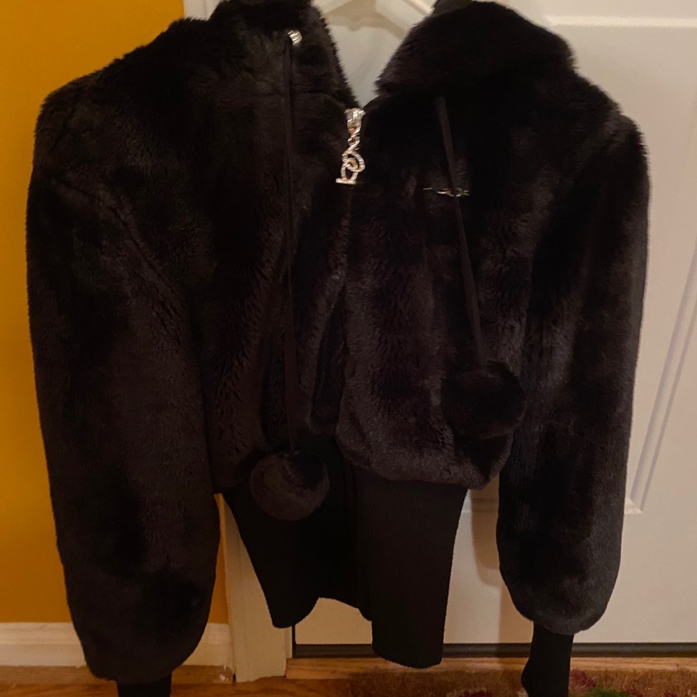 Faux fur Bebe jacket